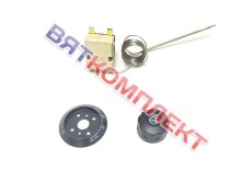 Термостат 50-320 гр 20А/250V/2,2m/23mm/